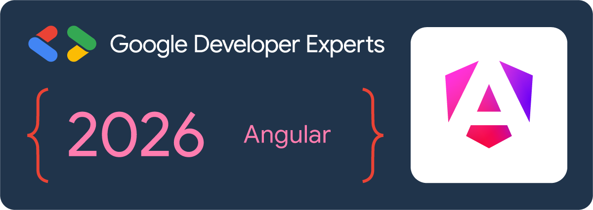 Google Developer Expert in Angular