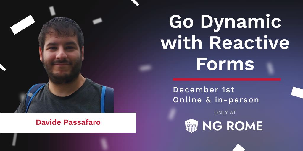 Go Dynamic with Reactive Forms