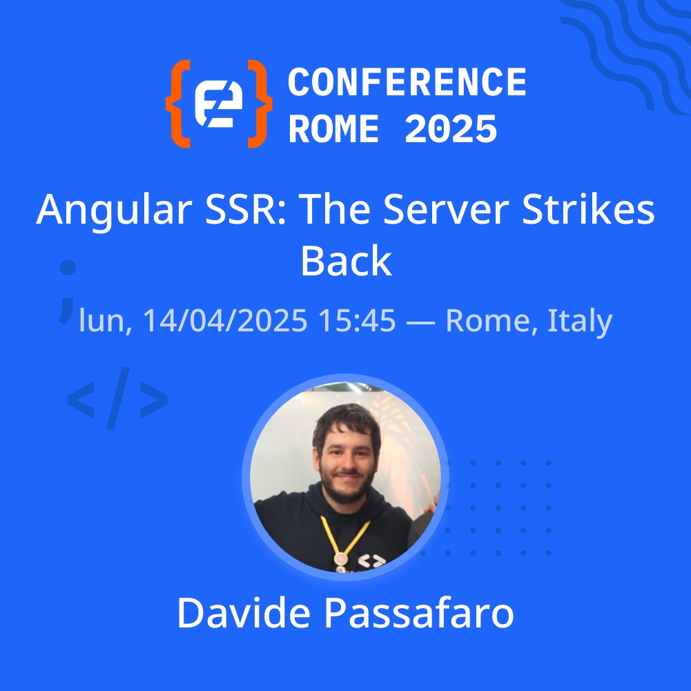 Codemotion Rome 2025