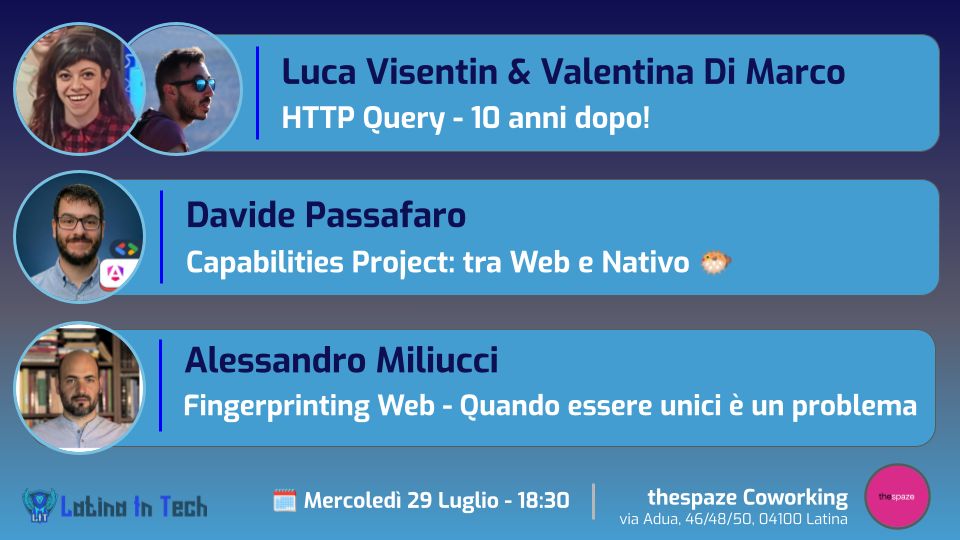 Capabilities Project: tra Web e Nativo 🐡